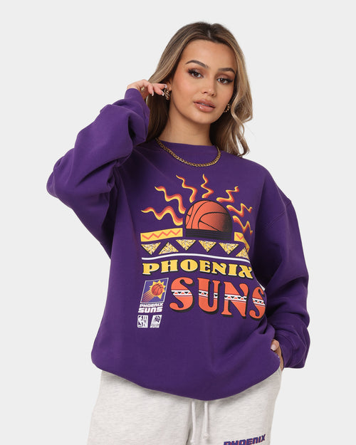 Mitchell & Ness Phoenix Suns Rays Crewneck Faded Purple