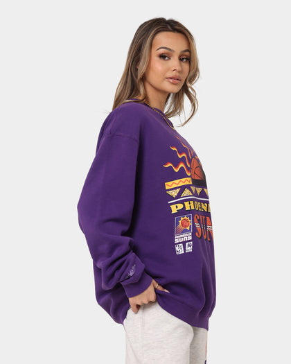 Mitchell & Ness Phoenix Suns Rays Crewneck Faded Purple
