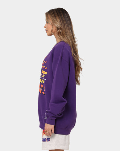 Mitchell & Ness Phoenix Suns Rays Crewneck Faded Purple