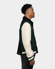 Lifted Anchors Claridge Letterman Jacket Cream