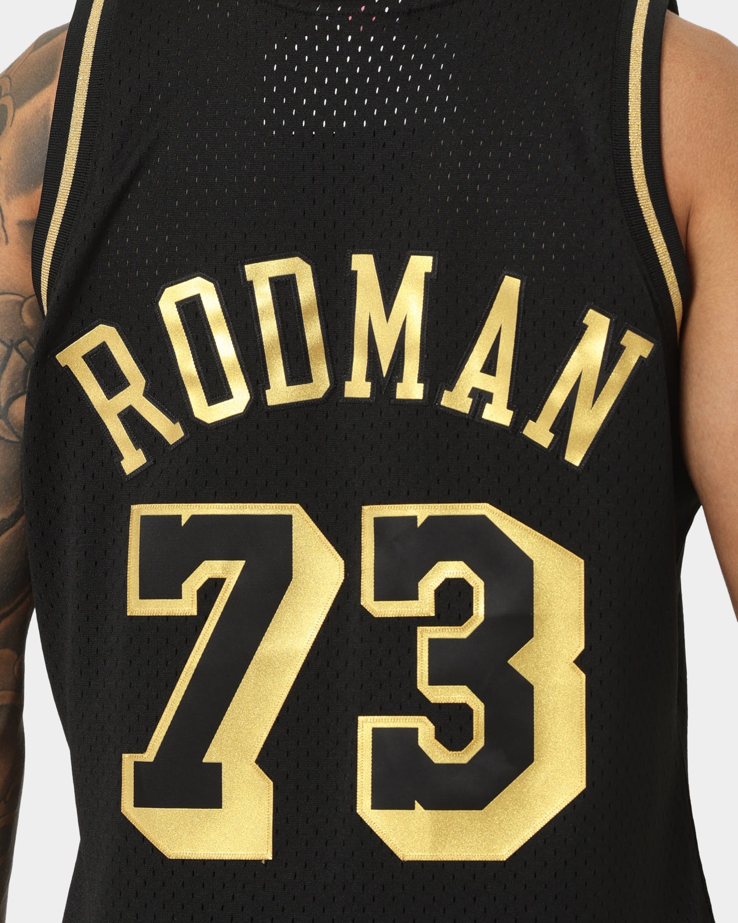 Mitchell & Ness Dennis Rodman Los Angeles Lakers Black Gold