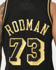 Mitchell & Ness Dennis Rodman Los Angeles Lakers Black Gold Swing Jersey Black/Gold