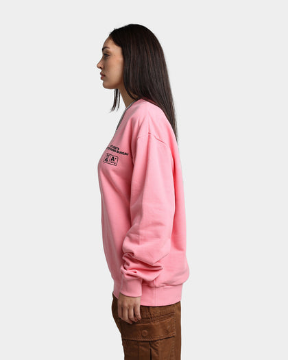 Students Golf Better Swing Bureau Crewneck Salmon