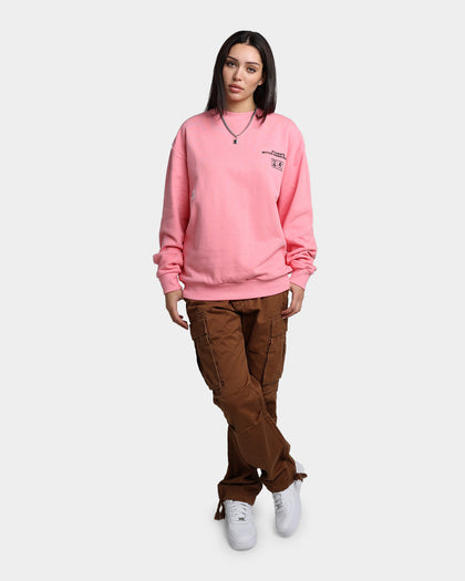 Students Golf Better Swing Bureau Crewneck Salmon