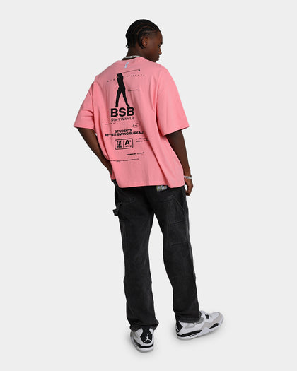 Students Golf Better Swing Bureau T-Shirt Salmon