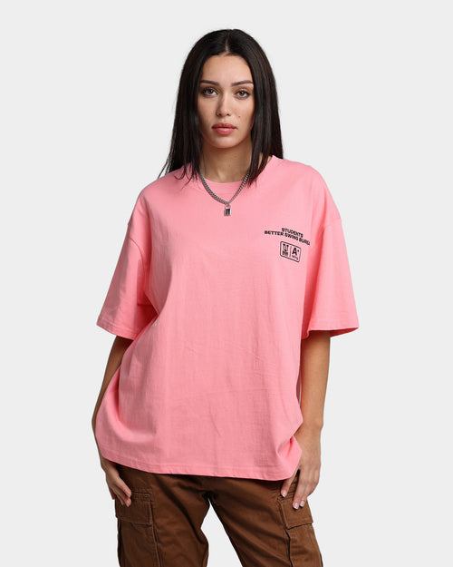Students Golf Better Swing Bureau T-Shirt Salmon