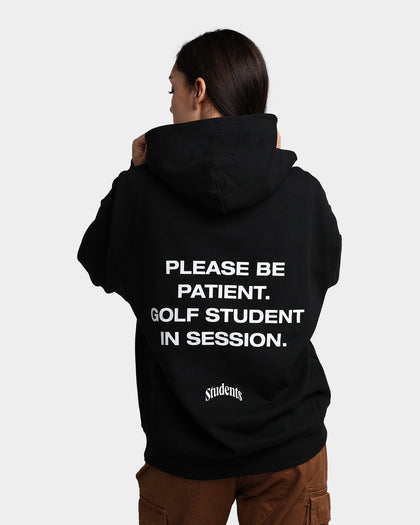Students Golf In Session Hoodie Black