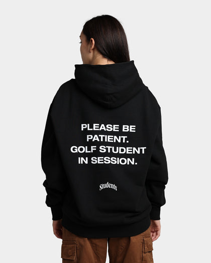 Students Golf In Session Hoodie Black