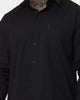 Saint Morta Egyptian Long Sleeve Button Up Shirt Black