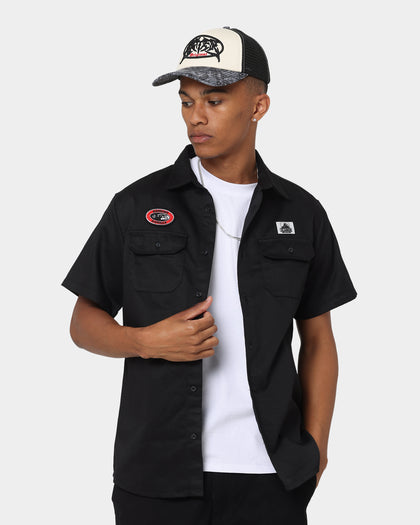 X-Large Patches Work Shirt Black