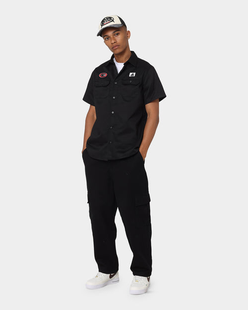 X-Large Patches Work Shirt Black