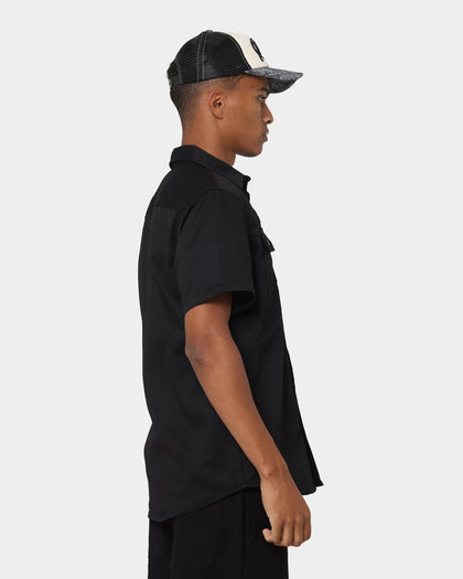 X-Large Patches Work Shirt Black