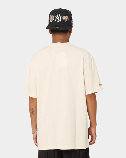 Mitchell & Ness Basketball Is Life T-Shirt Unbleached