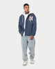 Majestic Athletic New York Yankees Fleece Replica Hooded Jacket French Navy