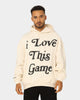 Mitchell & Ness I Love This Game Hoodie Unbleached