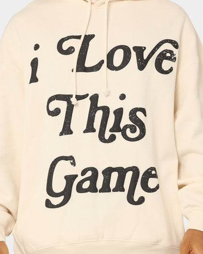 Mitchell & Ness I Love This Game Hoodie Unbleached