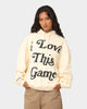 Mitchell & Ness I Love This Game Hoodie Unbleached