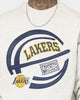 Mitchell & Ness Los Angeles Lakers On The Bounce Crewneck Grey Marle