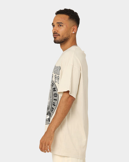 Mitchell & Ness Chicago Bulls Repeat 3-Peat T-Shirt Unbleached