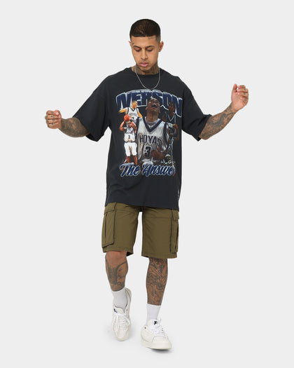Mitchell & Ness Allen 'The Answer' Iverson Georgetown Hoyas T-Shirt Faded Black