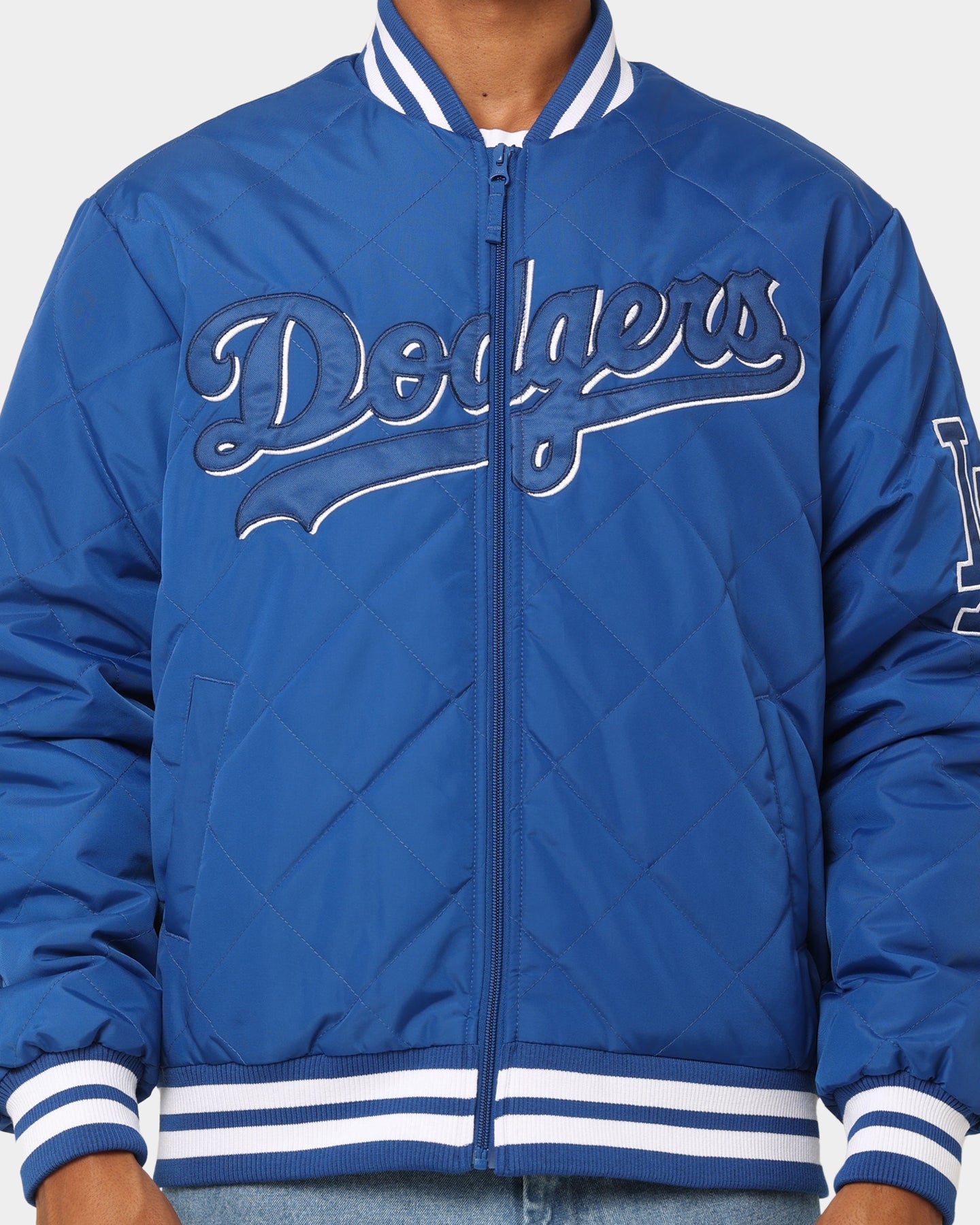 Majestic Athletic Los Angeles Dodgers Tonals Quilted Varsity