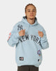 Majestic Athletic New York Yankees World Series Champ Graphic Hoodie Glacial Blue