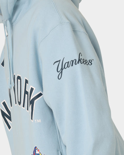 Majestic Athletic New York Yankees World Series Champ Graphic Hoodie Glacial Blue