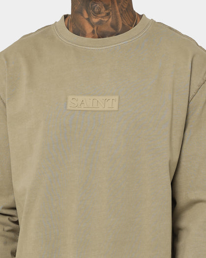Saint Morta Meteor Long Sleeve T-Shirt Vintage Khaki