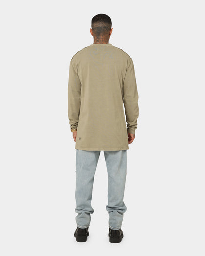 Saint Morta Meteor Long Sleeve T-Shirt Vintage Khaki