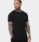 Saint Morta Gothic Rhinestone T-Shirt Black/Black