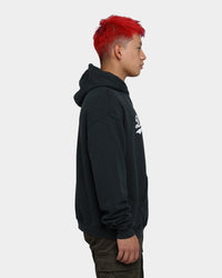 Dreamville Dreamville Logo Vintage Hoodie Washed Black