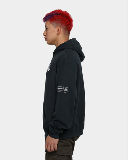 Dreamville Dreamville Logo Vintage Hoodie Washed Black