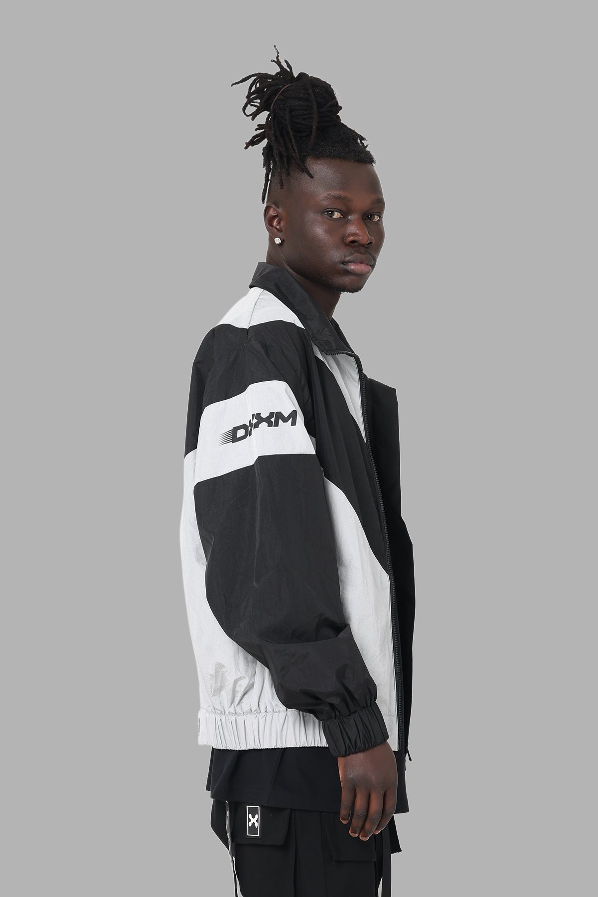 DXXMLife L-6 C Racing Windbreaker Black/Grey | Culture Kings US