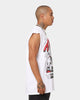 AND1 Pass Muscle T-Shirt White