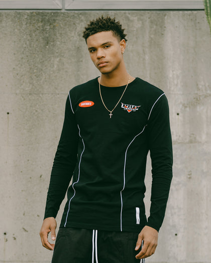 Saint Morta Pro Racing Long Sleeve T-Shirt Black