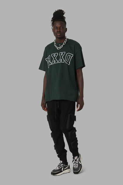 DXXMLife L-6 A Hi Vis Oversized T-Shirt Dark Green