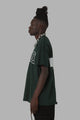 DXXMLife L-6 A Hi Vis Oversized T-Shirt Dark Green