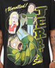 Goat Crew X Rick And Morty Jerry Vintage T-Shirt Washed Black