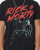 Goat Crew X Rick And Morty Night Family Vintage T-Shirt Washed Black