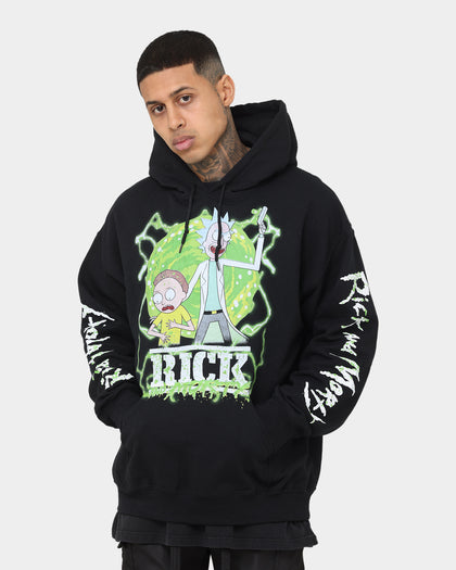Goat Crew X Rick And Morty Portal Hoodie Black