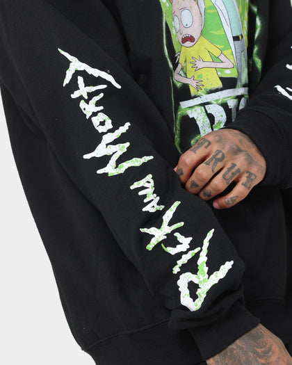 Goat Crew X Rick And Morty Portal Hoodie Black