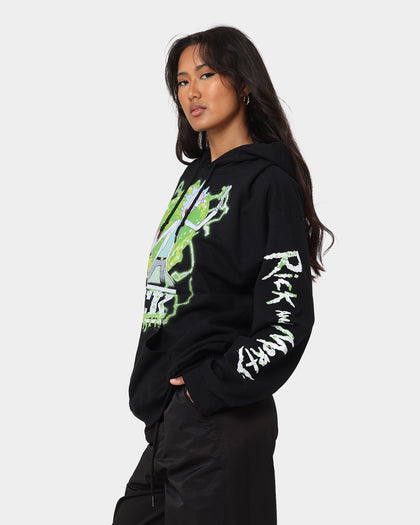 Goat Crew X Rick And Morty Portal Hoodie Black