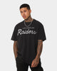 Mitchell & Ness Los Angeles Raiders Script T-Shirt Faded Black