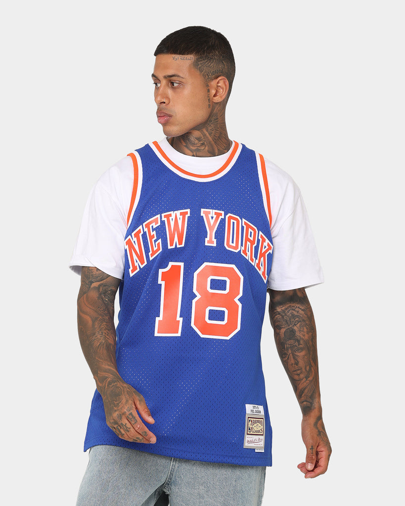 Mitchell & Ness Phil Jackson New York Knicks #18 '72-'73 Swingman