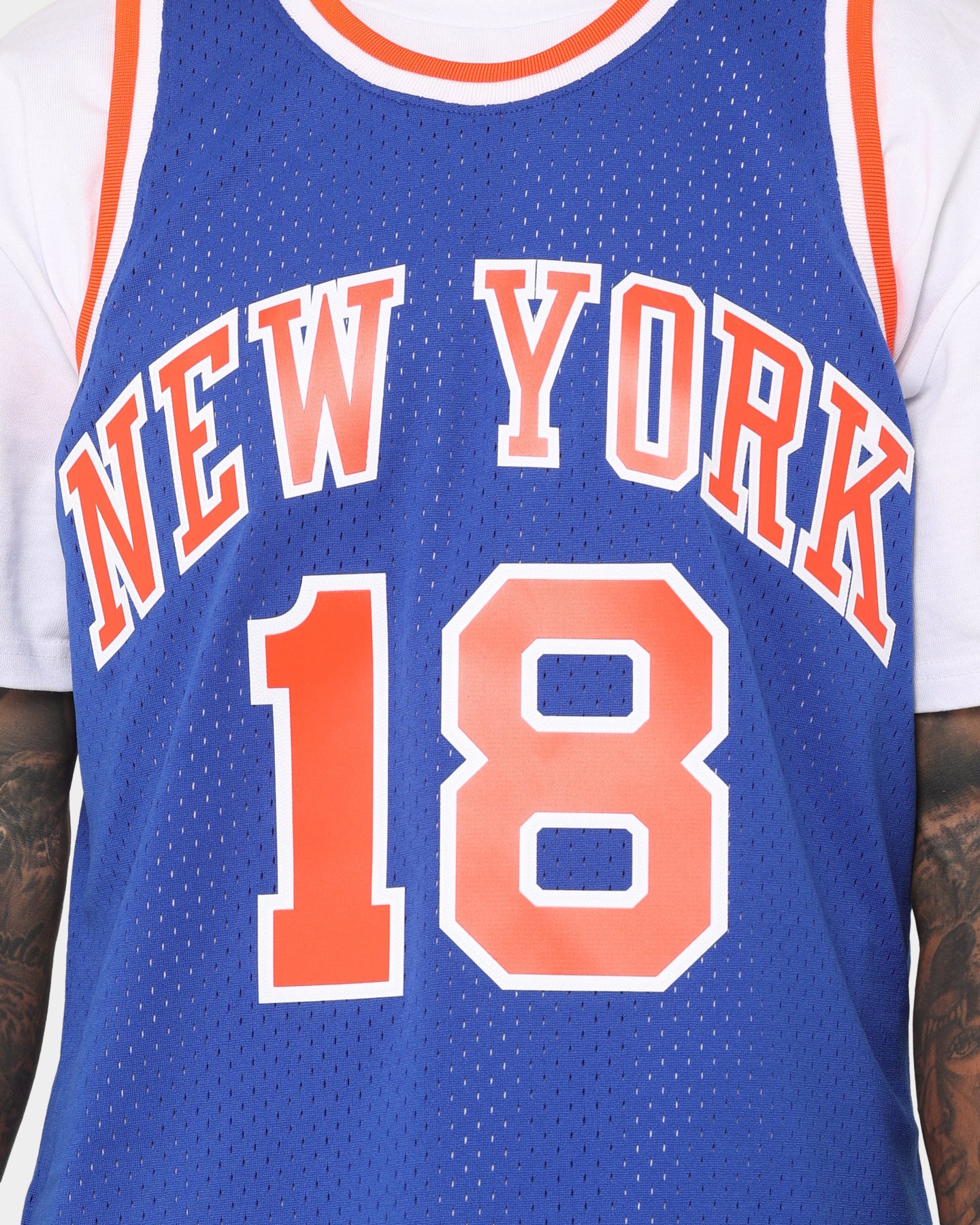 Mitchell & Ness Phil Jackson New York Knicks #18 '72-'73 Swingman