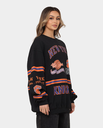 Mitchell & Ness New York Knicks World Champ Crewneck Faded Black