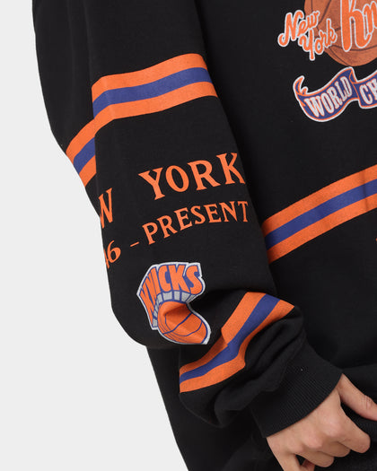 Mitchell & Ness New York Knicks World Champ Crewneck Faded Black
