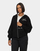 Loiter Paradise Zip Hoodie Off Black