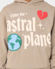 Loiter Astral Plane Hoodie Tan