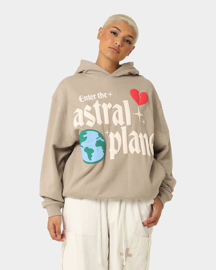 Loiter Astral Plane Hoodie Tan